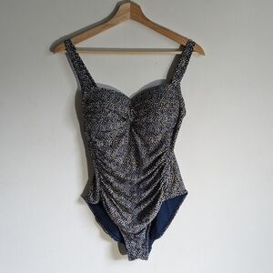 Niptuck Swim One Piece Swimsuit Women's Size 6